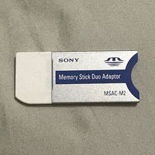 Sony MSAC-M2 Card Adapter for Sony Memory Stick Duo Cards