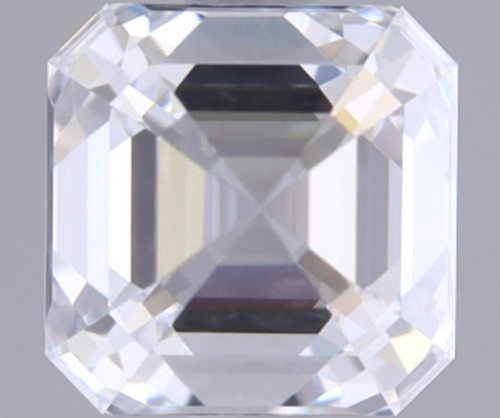 IGI Certified Lab Grown CVD Diamond ASSCHER Cut 0.98 Ct D Color VVS2 Clarity - Afbeelding 4 van 12