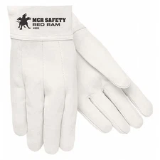 Mcr Safety 4910 Red Ram Welding Gloves, Straight Cuff, Straight Thumb, Premium