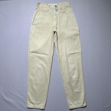 Vintage Marithe Francois Girbaud Pants Mens 25 Khaki Beige Compliments Y2K 90s