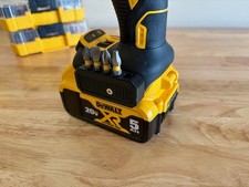 DeWALT Drill Bit Holder Side Mount Magnetic Organizer 12V 18V 20V XR