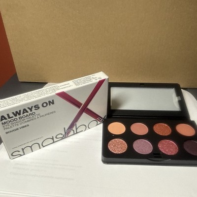 SMASHBOX  Always On Mood Board Eye Shadow Palette, Bougie Vibes, Vegan NIB