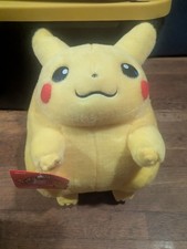 Hasbro Tomy Jumbo Pikachu 1999 Pokemon 16" Plush 57833 Fat Nintendo Rare