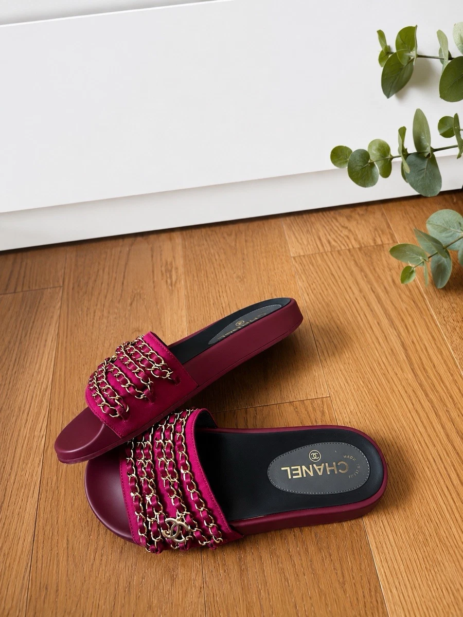 CHANEL Red Sandals for Women for sale | eBay