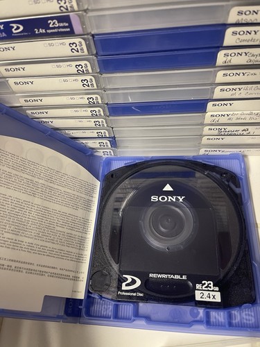 Sony PFD23A/3 23GB Rewritable Optical Disc for XDCAM - (Set Of 5)