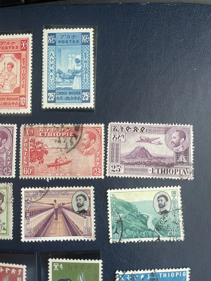 Ethiopia 1931-1971 Various 25 Stamps(7 MNH,18 Used) , VF/XF - Image 3 of 4