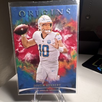 Panini 2021 Origins Justin Herbert #51 Red 115/299 Los Angeles Chargers