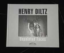 Henry Diltz Unpainted Faces Signed HC ,Rock photographer Rare 1st. Edition. Mint
