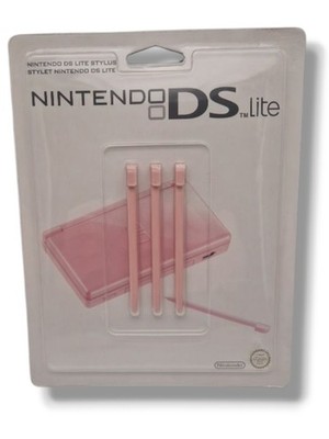  Nintendo DS Lite Stylus Stift 3x pink rosa ungenutzt Ovp original Neu sealed  