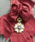 BELGIUM: ORDER OF THE CROWN - LARGE DRAWSTRING SCARF WITH INSIGNIA