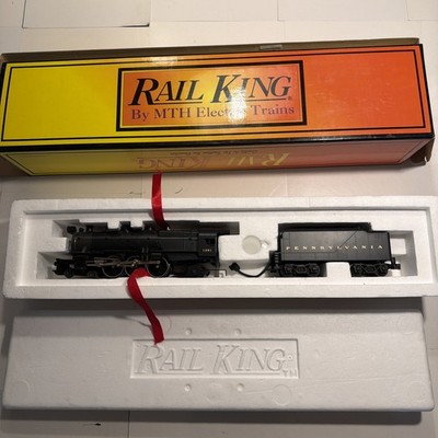 MTH Rail king 30-1115-1 Pennsylvania K4s 4-6-2 Die-cast Steam Loco &Tender-W/box