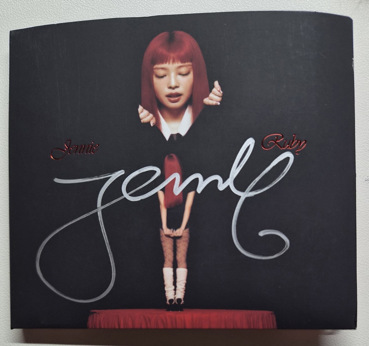 BLACKPINK Jennie [Ruby] Autographed Signed Album | eBay