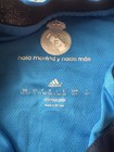 Cristiano Ronaldo Real Madrid Jersey 2015 16 Away Blue Adidas Youth Large L Gray — photo 6