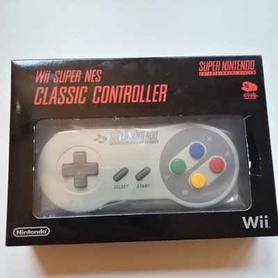 Nintendo Wii SNES Classic Controller Club Nintendo