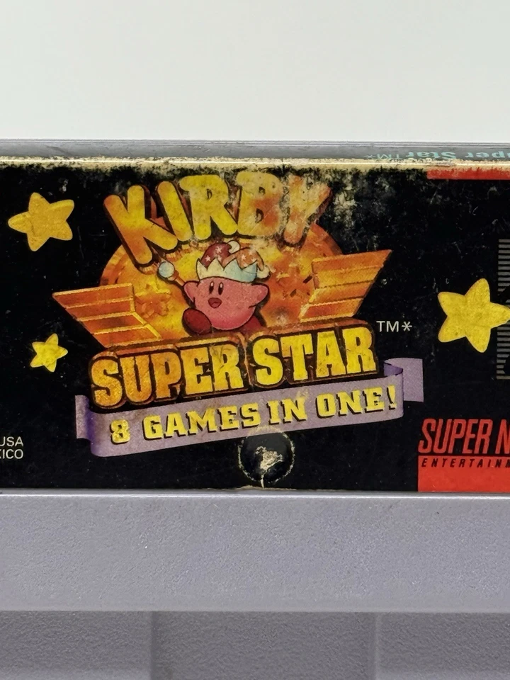 Refurbished Kirby Super Star Super Nintendo Entertainment System SNES Authentic - Image 3 of 4