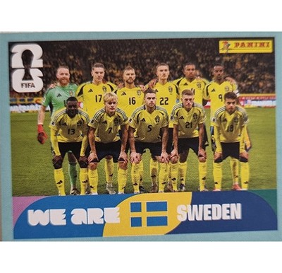 Panini FIFA World Cup 2026 Schweden Sticker SWE 1-20