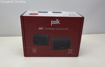 Polk Audio SR1 Wireless Surround Speakers NEW IN BOX!!!