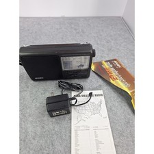 Jensen MR 800 AM FM Weather Band Radio with Storm Alert Portable NOAA Weather