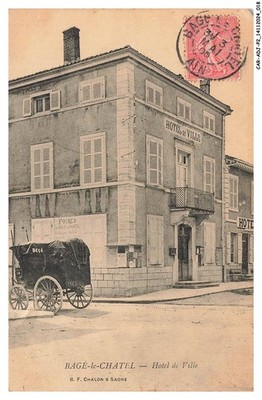 CAR-ADJP2-0086-01 - Bage-Le-Chatel - Hhotel Rat-