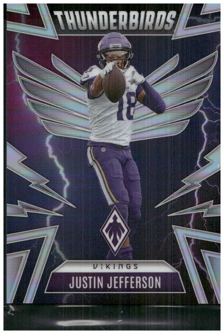 Purple: the 30yrs Issue（新品・未開封） 2025 Phoenix THUNDERBIRDS Silver Justin Jefferson #34 Vikings | eBay