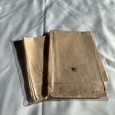 Genuine Rare Vintage Rolex Handkerchief Handrolled Cotton Swiss Ivory 1 Piece