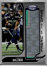 2018 Certified Fabric of the Game Prime #26 Doug Baldwin Jersey /25
