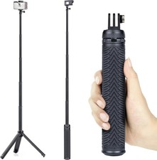 34''Waterproof Selfie Stick Underwater Tripod Pole Hand Grip for Go 34 inch