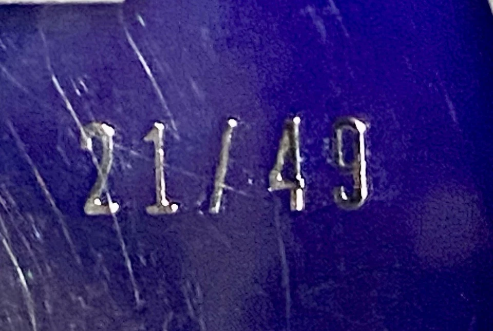 2018–19 Panini Spectra Illustrious Legends Чарльз Баркли фиолетовый с автографом 21/49 - Изображение 3 из 4