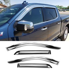 94309Y Chrome Side Window Visor Wind Vent Deflector fit for 2007-2020 Toyota ...