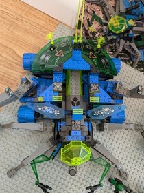 Lego Space Insectoids: 6977 Arachnoid Star Base - 100% Complete w/Instructions