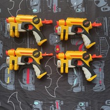 Lot Of 4 2004 Nerf C-015C Pull Back Dart Laser Sight Tested Works