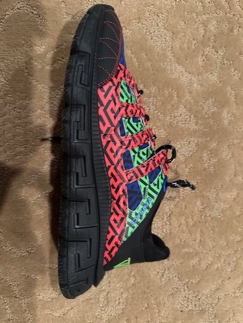 Zapatillas Versace Trigreca Color Block Nylon Talla 14  Foto 4 de 4