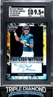 2022 Leaf Vibrance Trevor Lawrence The Fire Within Autograph Auto SGC 9.5 i503