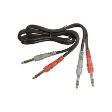 Hosa Dual TRS - TRS Patch Cable 6.6 ft.