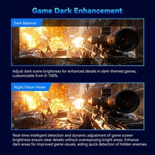 Titan P27GR 27inch Gaming Monitor,2K Gaming PC QHD 200Hz 1ms Computers Monitors 17