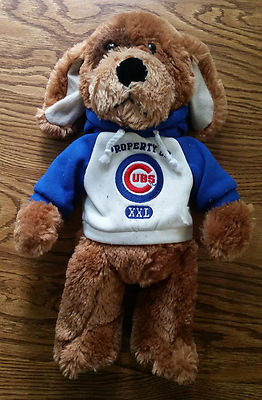 Chicago Cubs Baseball MLB Stuffed Dog Plush Sports Toy