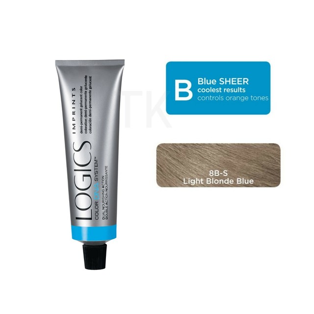 Logics Demi Permanent Hair Color 8b Light Blonde Blue for sale online