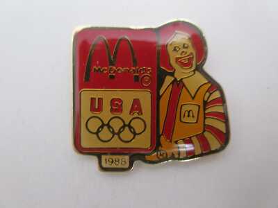 Pin Seoul Calgary 1988 McDonalds Olympia Sponsor Olympics
