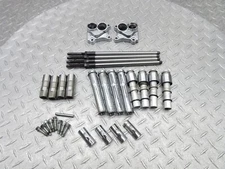 2004 Harley Davidson Road King FLHRCI Front Rear Pushrod Rod Lifter Tube Lot
