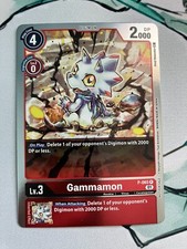 Gammamon P-065 P Digimon CCG  ST-11 Special Entry Pack NM