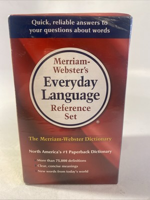 Merriam-Webster's Everyday Language Reference Set : With New Vocabulary Builder