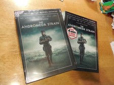 The Andromeda Strain DVD Benjamin Bratt NEW SEALED slip cover Michael Crichton 