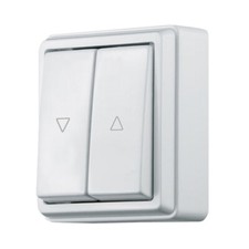 Rolladen Schalter Wippschalter Wipptaster Aufputz Rollo Jalousie Rollladen Motor