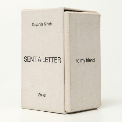 Dayanita Singh - Sent a Letter to My Friend - Signed photo book in handmade box.