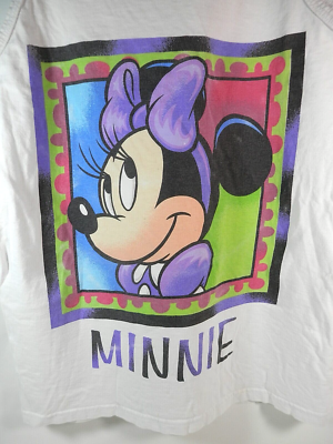 Vintage 90s Walt Disney World Minnie Mouse Tank Top Made In US