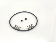 2 Pusher Springs w/ Seals O Ring Case Gaskets For SEIKO Chronograph 6138 Button