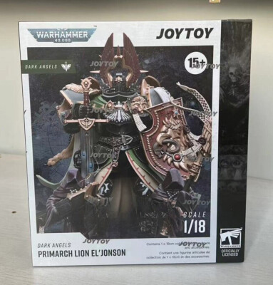 Joytoy x Warhammer 40k Dark Angels Primarch Lion EL' JONSON 1/18 7'' FIGUR