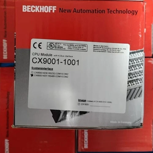 1PCS Beckhoff CX9001-1001 Module Brand New In Box Fast Shipping - Picture 1 of 1