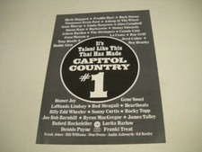 JOE BOB BARNHILL Haggard BUDDY ALAN Lorita Barlow others 1975 CB Promo Poster Ad