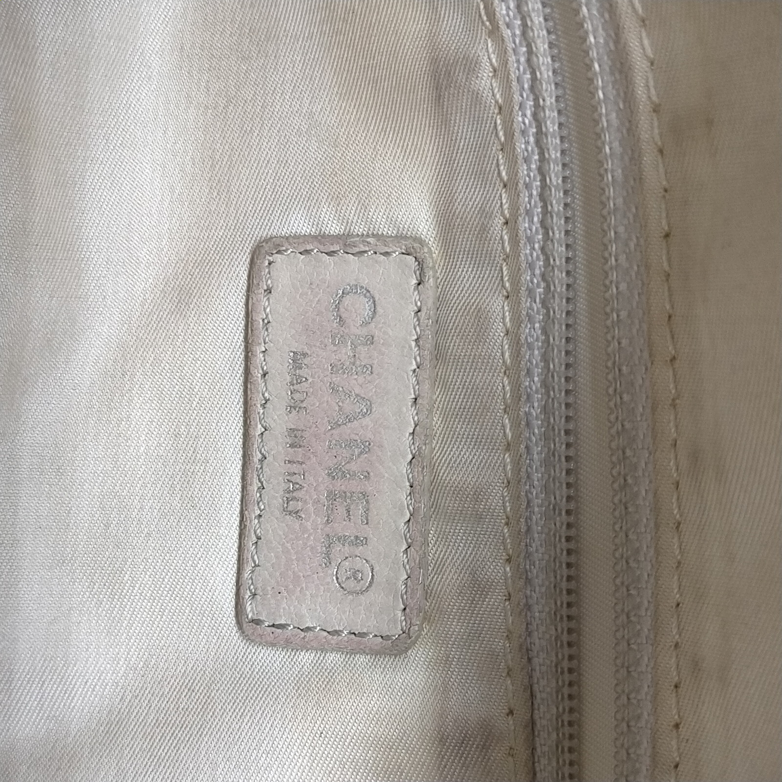 Chanel Crossbody bag Beige Nylon 428267 eBay